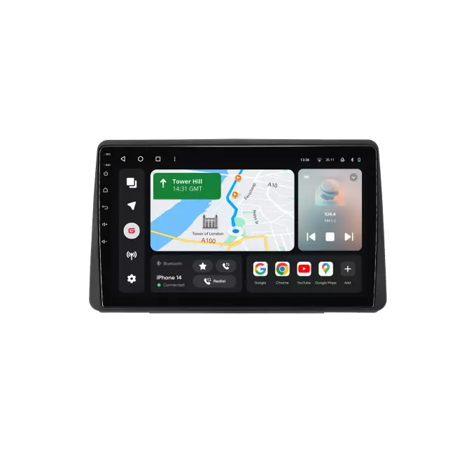 Мультимедийная автомобильная система Gazer T6010-HM PRO для Renault Duster 2 (HM) 2020-2021, Arkana 1 2019-2021 80363