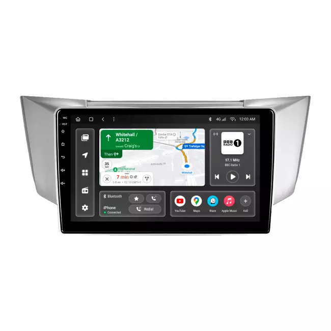 Мультимедийная автомобильная система Gazer T6009-XU30 для Lexus RX300, RX330, RX350, RX400H 2003-2009 78582 Мультимедийная автомобильная система Gazer T6009-XU30 для Lexus RX300, RX330, RX350, RX400H 2003-2009 78582