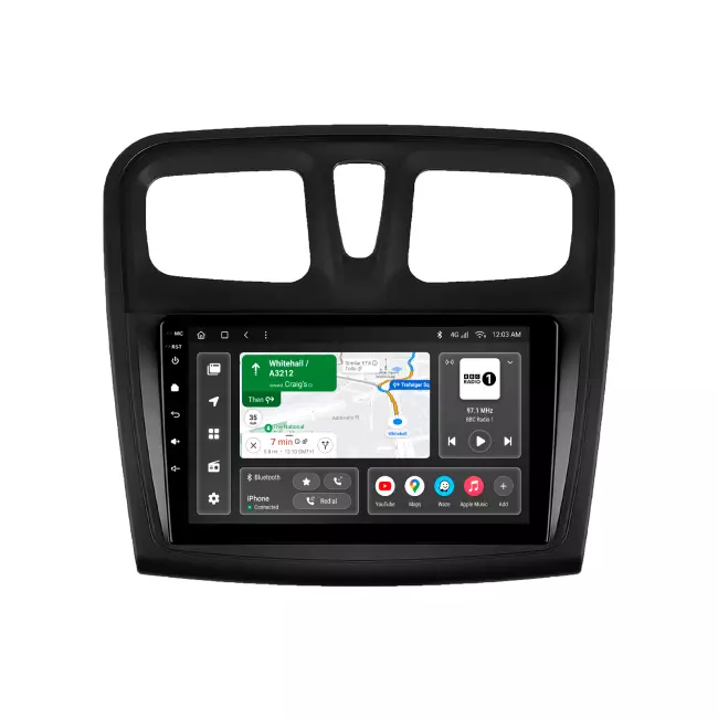Мультимедийная автомобильная система Gazer T6009-L52 для Renault Logan 2 (L52) 2012-2019, Sandero 2 2014-2019 78160 Мультимедийная автомобильная система Gazer T6009-L52 для Renault Logan 2 (L52) 2012-2019, Sandero 2 2014-2019 78160