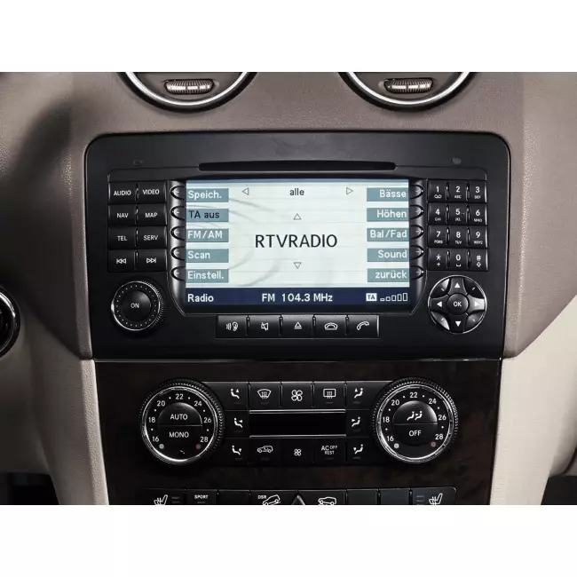 Мультимедийная автомобильная система Gazer T6009-W164 PRO для Mercedes-Benz ML, GL, ML350, GL320 (W164, X164) 2005-2009 80026