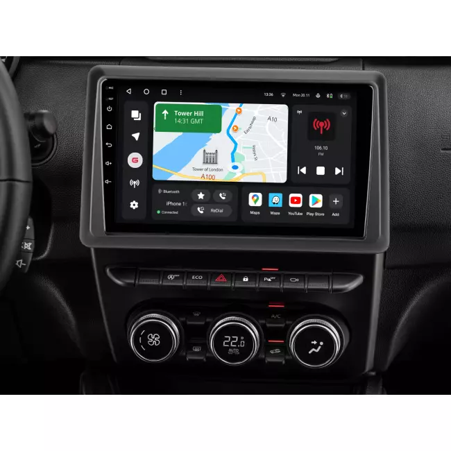 Мультимедийная автомобильная система Gazer T6009-RHM PRO MAX для Renault Duster 2 (HM) 2020-2023, Arkana 1 2019-2023 143500