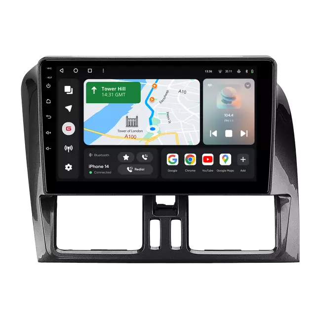 Мультимедійна автомобільна система Gazer T6009-P3F PRO до Volvo XC60 1 2013-2017 79802