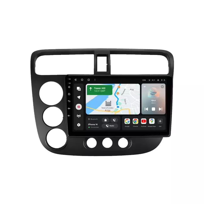 Мультимедийная автомобильная система Gazer T6009-EU для Honda Civic 7 2000-2006 77920
