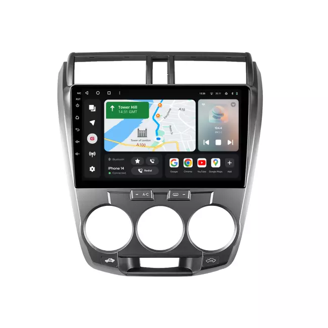 Мультимедийная автомобильная система Gazer T6010-GM2 PRO для Honda City 2008-2013 80345 Мультимедийная автомобильная система Gazer T6010-GM2 PRO для Honda City 2008-2013 80345