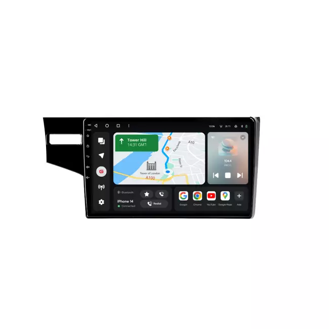 Мультимедійна автомобільна система Gazer T6010-GK/H PRO до Honda Jazz 3, Fit 3 (GP, GK) 2013-2020 80339