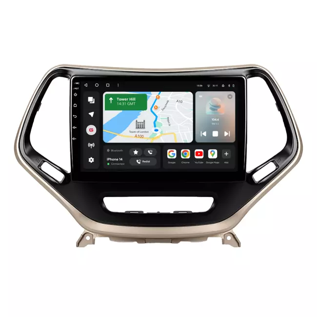 Мультимедийная автомобильная система Gazer T6010-KL PRO MAX для Jeep Cherokee 5 (KL) 2014-2018 40414