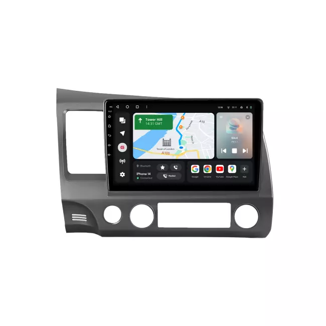 Мультимедийная автомобильная система Gazer T6010-FA PRO для Honda Civic 8 (FK, FN, FD) 2005-2012 80317 Мультимедийная автомобильная система Gazer T6010-FA PRO для Honda Civic 8 (FK, FN, FD) 2005-2012 80317