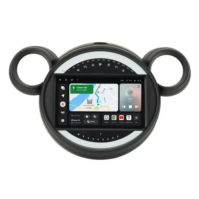 Мультимедийная автомобильная система Gazer T6009-R56F PRO MAX для Mini 2010-2016 42335 Мультимедийная автомобильная система Gazer T6009-R56F PRO MAX для Mini 2010-2016 42335