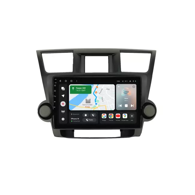 Мультимедийная автомобильная система Gazer T6010-XU40 PRO для Toyota Highlander 2 (XU40) 2007-2013 80499 Мультимедийная автомобильная система Gazer T6010-XU40 PRO для Toyota Highlander 2 (XU40) 2007-2013 80499