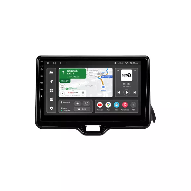 Мультимедийная автомобильная система Gazer T6010-XP210 PRO MAX для Toyota Yaris (XP210), Vios 2020-2022 45181