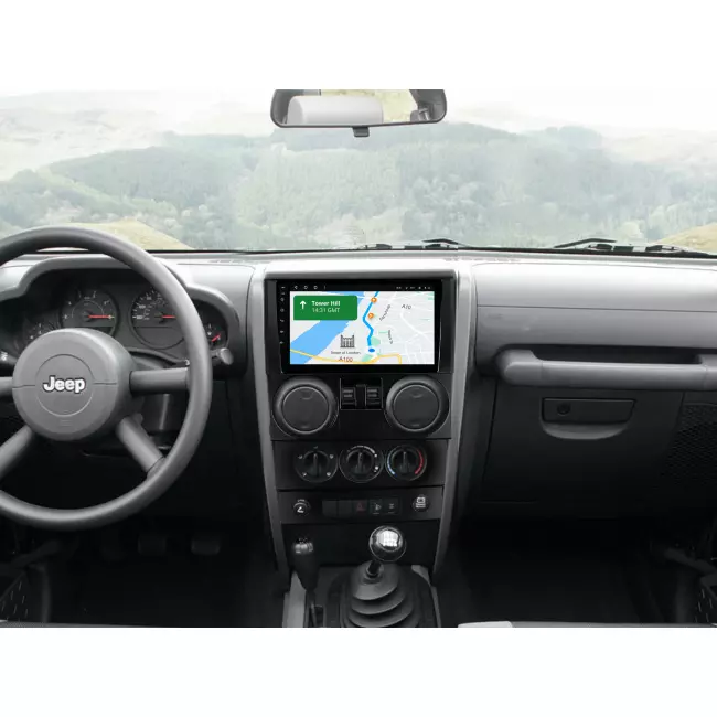 Мультимедийная автомобильная система Gazer T6009-JK PRO MAX для Jeep Wrangler 3 (JK) 2008-2010 40311