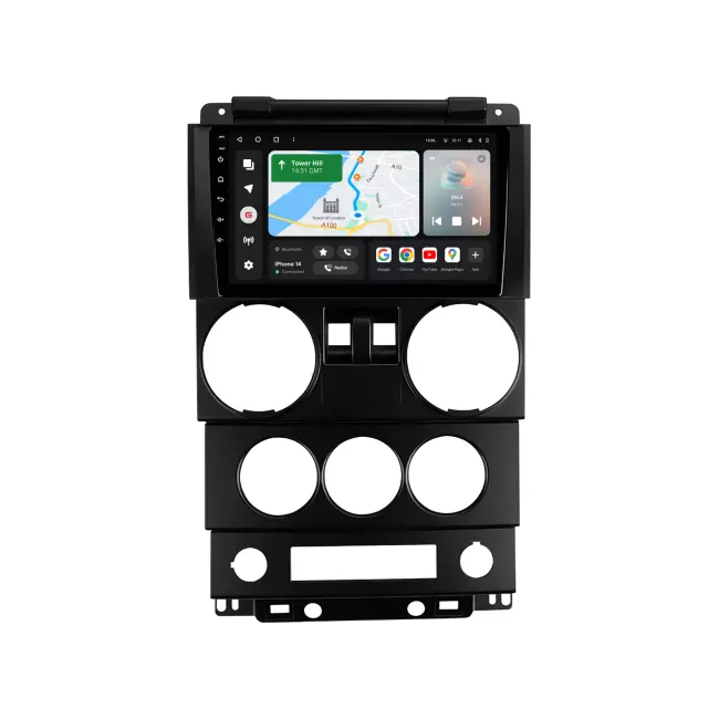 Мультимедийная автомобильная система Gazer T6009-JK PRO MAX для Jeep Wrangler 3 (JK) 2008-2010 40311 Мультимедийная автомобильная система Gazer T6009-JK PRO MAX для Jeep Wrangler 3 (JK) 2008-2010 40311