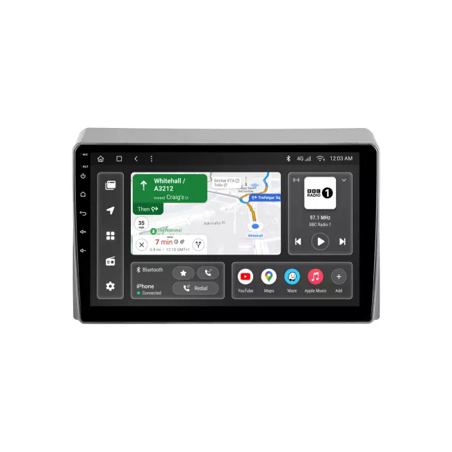 Мультимедійна автомобільна система Gazer T6010-H200 до Toyota Hiace 5 (H200) 2004-2021 78798