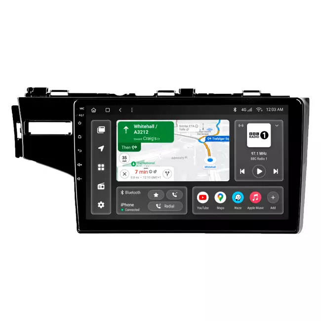 Мультимедийная автомобильная система Gazer T6509-GK/H PRO для Honda Jazz 3 2015-2020, Fit 3 (GP, GK) 2013-2020 80569 Мультимедийная автомобильная система Gazer T6509-GK/H PRO для Honda Jazz 3 2015-2020, Fit 3 (GP, GK) 2013-2020 80569