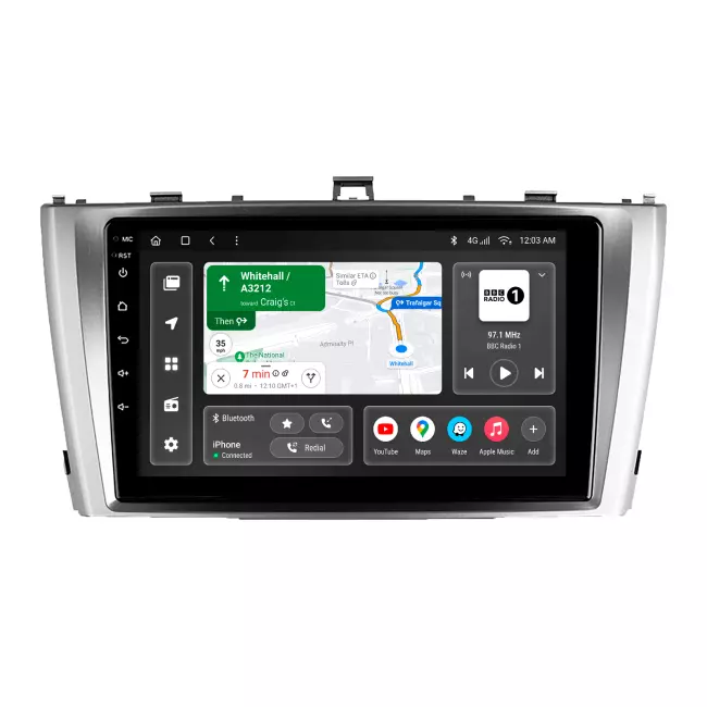 Мультимедийная автомобильная система Gazer T6009-T270 PRO для Toyota Avensis 3 (T270) 2008-2015 79954