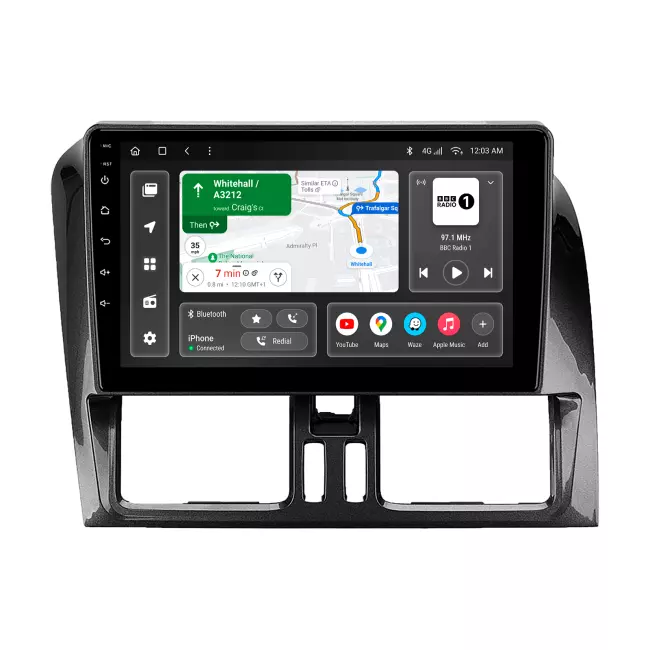 Мультимедийная автомобильная система Gazer T6009-P3 PRO MAX для Volvo XC60 1 2008-2013 46304 Мультимедийная автомобильная система Gazer T6009-P3 PRO MAX для Volvo XC60 1 2008-2013 46304