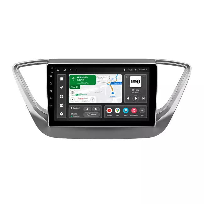 Мультимедійна автомобільна система Gazer T6009-HC/H PRO до Hyundai Solaris 2 (HC) 2017-2018 79600 Мультимедійна автомобільна система Gazer T6009-HC/H PRO до Hyundai Solaris 2 (HC) 2017-2018 79600