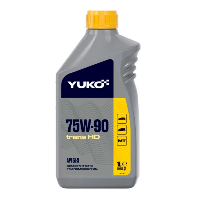 Трансмиссионное масло YUKO TRANS HD 75W-90 1 л (101452)