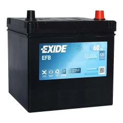 Автомобільний акумулятор EXIDE 6СТ-60Ah АЗЕ 520А EFB Start-Stop (EL604)