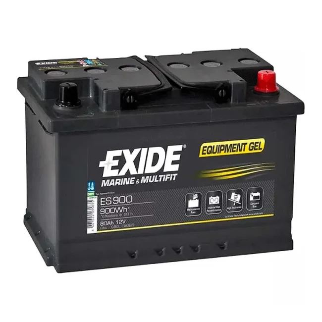 Аккумулятор EXIDE Equipment GEL 6СТ-80Ah АзЕ (ES900)
