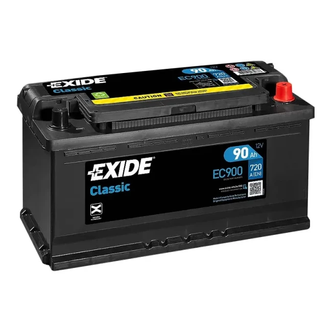 Автомобільний акумулятор EXIDE Classic 6СТ-90Ah АзЕ (EC900) Автомобільний акумулятор EXIDE Classic 6СТ-90Ah АзЕ (EC900)