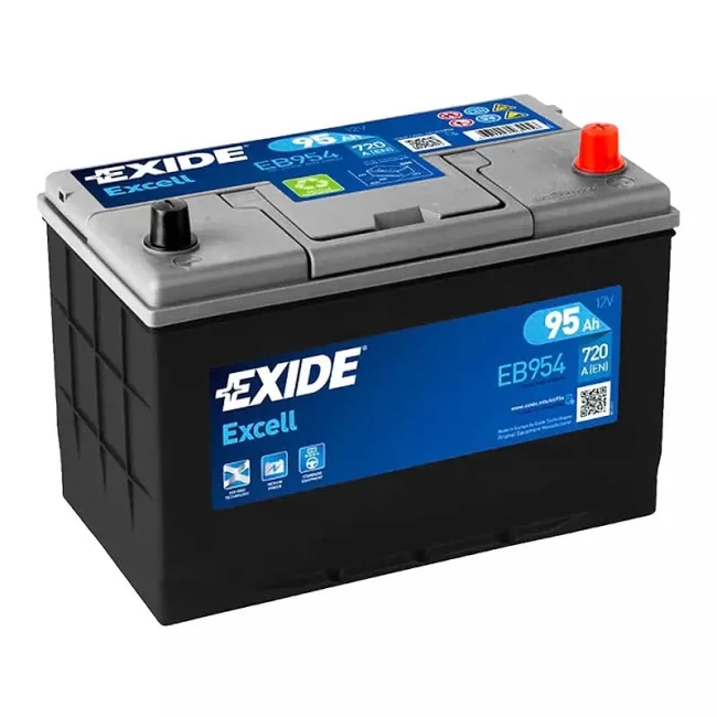 Автомобільний акумулятор EXIDE Excell 6CT-95Ah AзЕ (EB954)