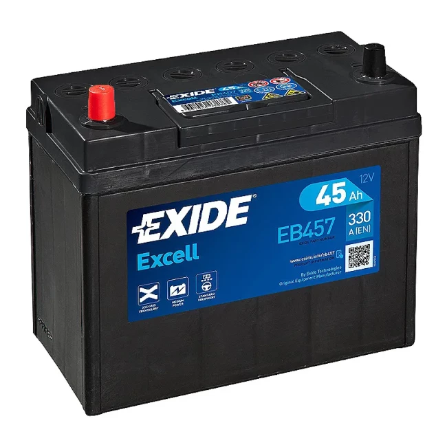 Автомобільний акумулятор EXIDE Excell 6СТ-45Ah Аз (EB457) Автомобільний акумулятор EXIDE Excell 6СТ-45Ah Аз (EB457)