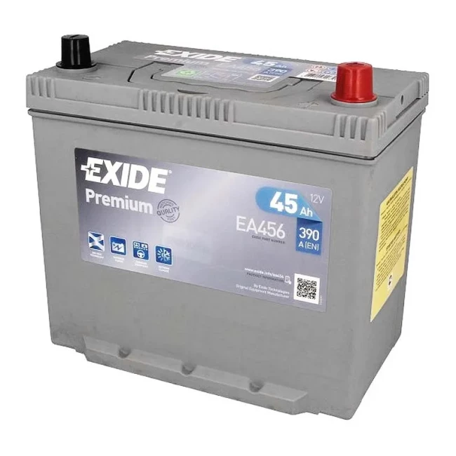 Автомобільний акумулятор EXIDE Premium 6СТ-45Ah АзЕ (EA456)