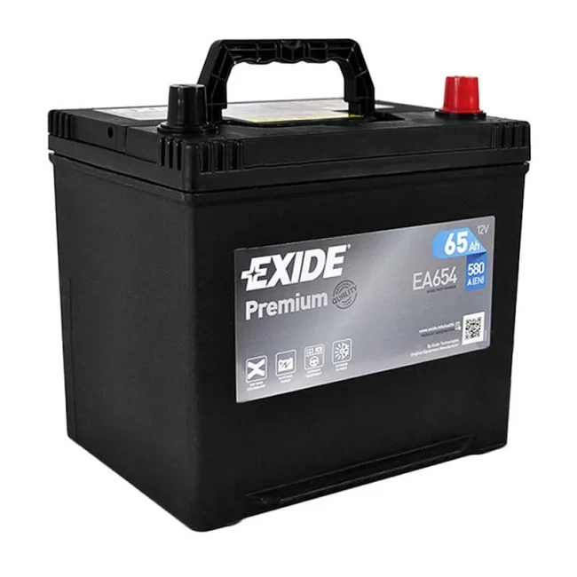 Автомобільний акумулятор EXIDE Premium 6СТ-65Ah Asia АзЕ (EA654)