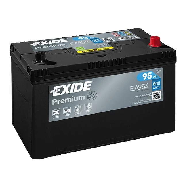 Автомобильный аккумулятор EXIDE Premium 6СТ-95Ah Asia АзЕ (EA954)