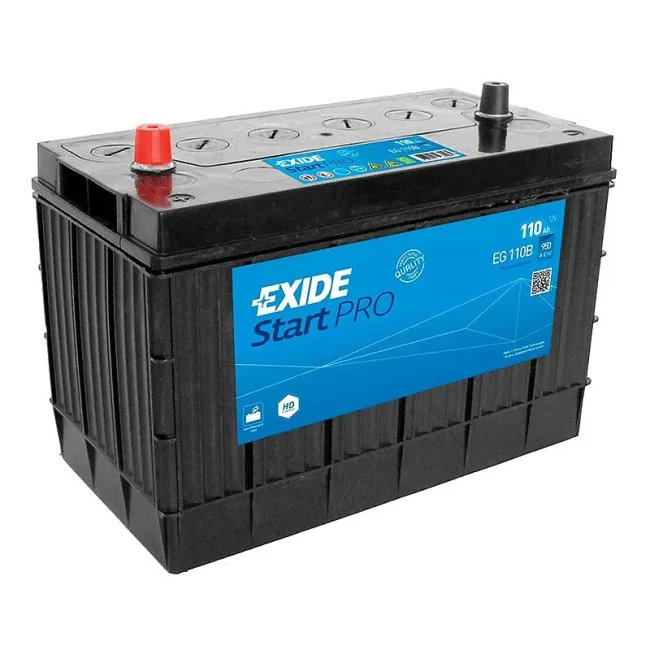 Вантажний акумулятор EXIDE StartPRO 6СТ-110Ah Аз (EG110B) Вантажний акумулятор EXIDE StartPRO 6СТ-110Ah Аз (EG110B)