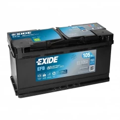 Автомобільний акумулятор EXIDE Start-Stop EFB 6СТ-105Ah АзЕ 950A (EN) EL1050 (76064)