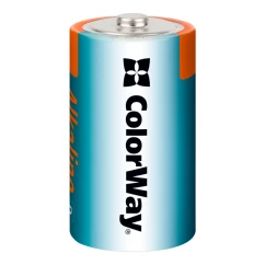 Батарейка ColorWay Alkaline Power D/LR20 2 шт