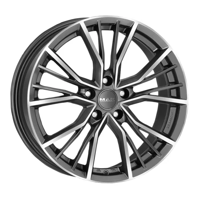 Диск MAK UNION (R20 9 5x112 ET26 66,45) GUN MET-MIRROR FACE