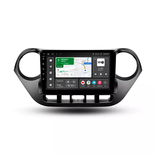 Мультимедийная автомобильная система Gazer T6009-IA1 для Hyundai i10 (IA) 2013-2016 78070 Мультимедийная автомобильная система Gazer T6009-IA1 для Hyundai i10 (IA) 2013-2016 78070