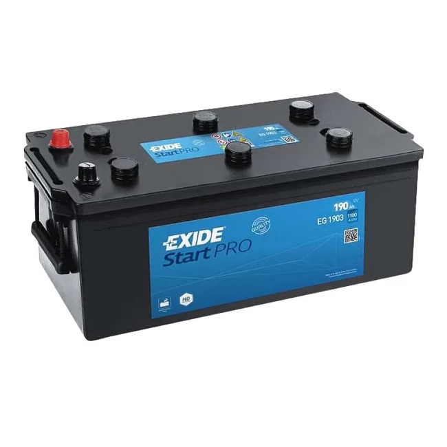Грузовой аккумулятор EXIDE StartPRO 6СТ-190Ah Аз (EG1903)