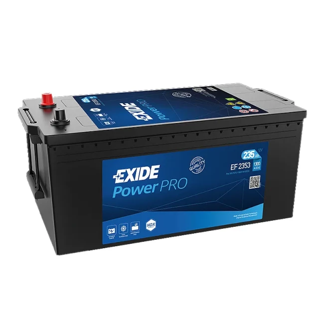 Вантажний акумулятор EXIDE PowerPRO 6СТ-235Ah Аз (EF2353)