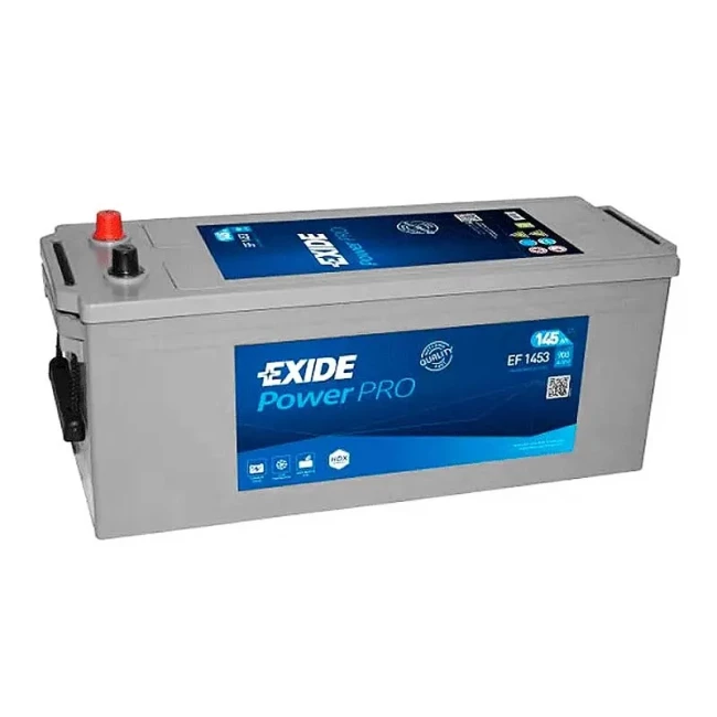 Грузовой аккумулятор EXIDE PowerPRO 6СТ-145Ah Аз (EF1453)