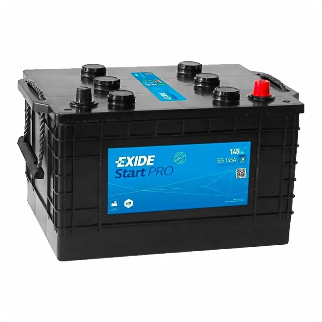 Грузовой аккумулятор EXIDE StartPRO 6СТ-145Ah АзЕ (EG145A)