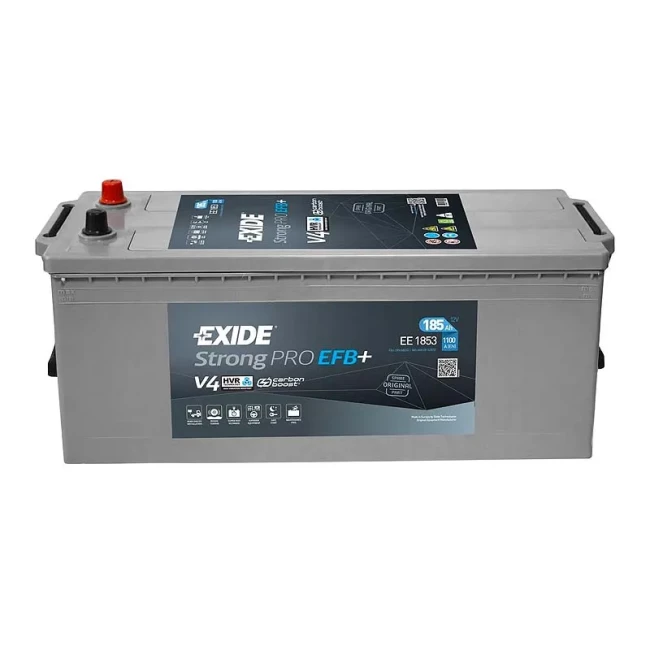 Грузовой аккумулятор EXIDE StrongPRO EFB+ 6СТ-185Ah Аз (EE1853)