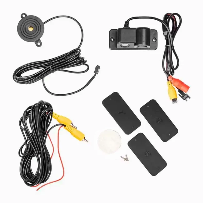Камера заднего вида с парктроником 2 в 1 AMiO HD-601 12V (035405/03540)