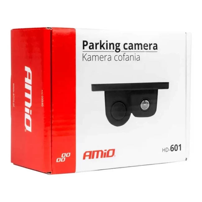 Камера заднего вида с парктроником 2 в 1 AMiO HD-601 12V (035405/03540)