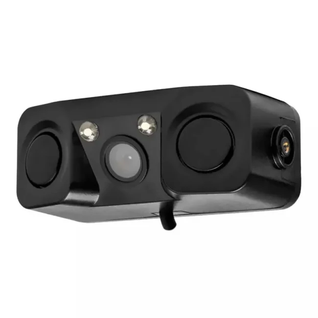 Камера заднего вида с парктроником 2 в 1 AMiO HD-602 LED 12V (035412/03541) Камера заднего вида с парктроником 2 в 1 AMiO HD-602 LED 12V (035412/03541)