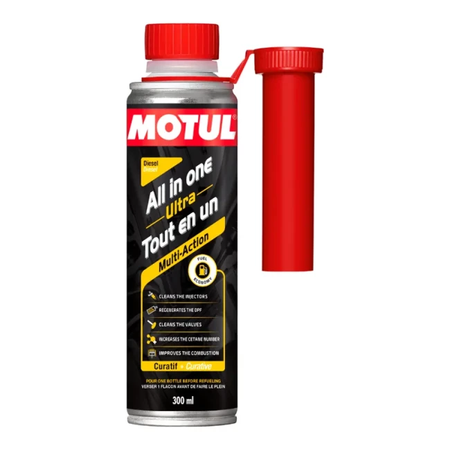 Комплексный очиститель Motul All In One Ultra Diesel 300мл (103102)