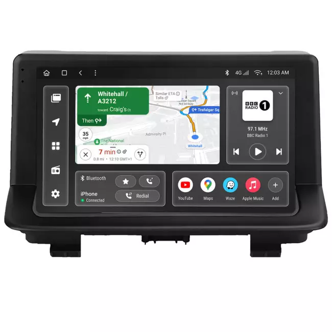 Мультимедійна автомобільна система Gazer T6009-8U PRO до Audi Q3 1 (8U) 2011-2018 79214