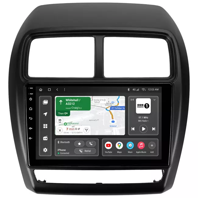 Мультимедийная автомобильная система Gazer T6009-GAF/L PRO для Mitsubishi ASX 1 2016-2022 79536 Мультимедийная автомобильная система Gazer T6009-GAF/L PRO для Mitsubishi ASX 1 2016-2022 79536