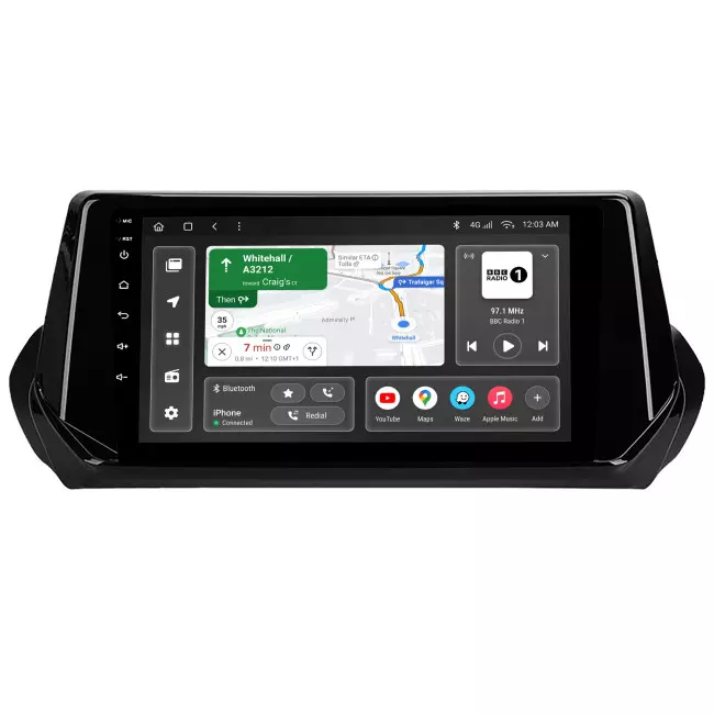 Мультимедийная автомобильная система Gazer T6009-P24E PRO MAX для Peugeot 2008 2 2019-2021 43599 Мультимедийная автомобильная система Gazer T6009-P24E PRO MAX для Peugeot 2008 2 2019-2021 43599