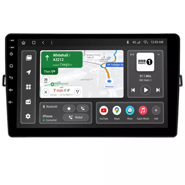 Мультимедийная автомобильная система Gazer T6010-E150 PRO MAX для Toyota Auris 1 (E150) 2006-2012 45190 Мультимедийная автомобильная система Gazer T6010-E150 PRO MAX для Toyota Auris 1 (E150) 2006-2012 45190