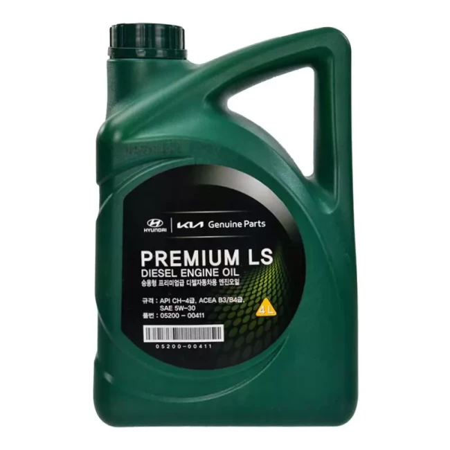 Моторное масло Hyundai/Kia Premium LS Diesel 5W-30 4л (0520000411)