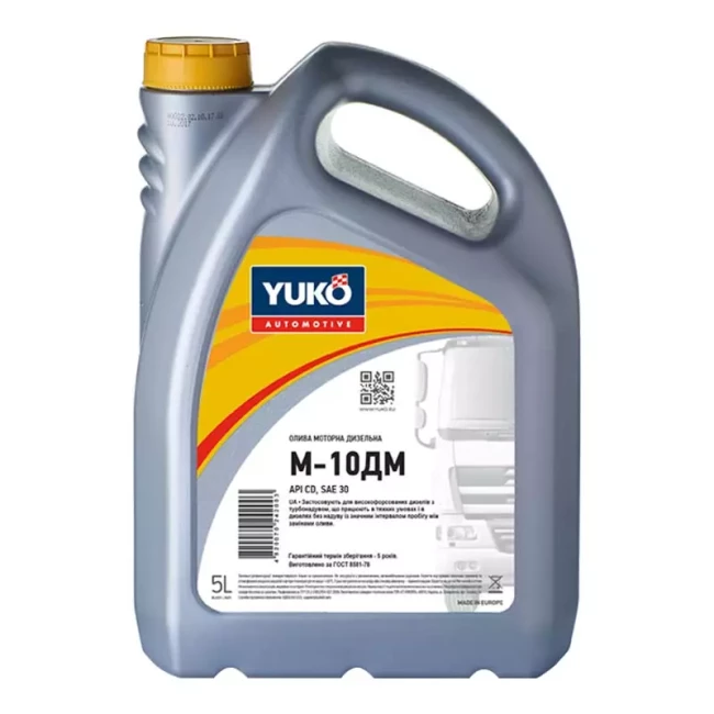 Моторна олива Yuko М-10ДМ 5л (4820070242003)